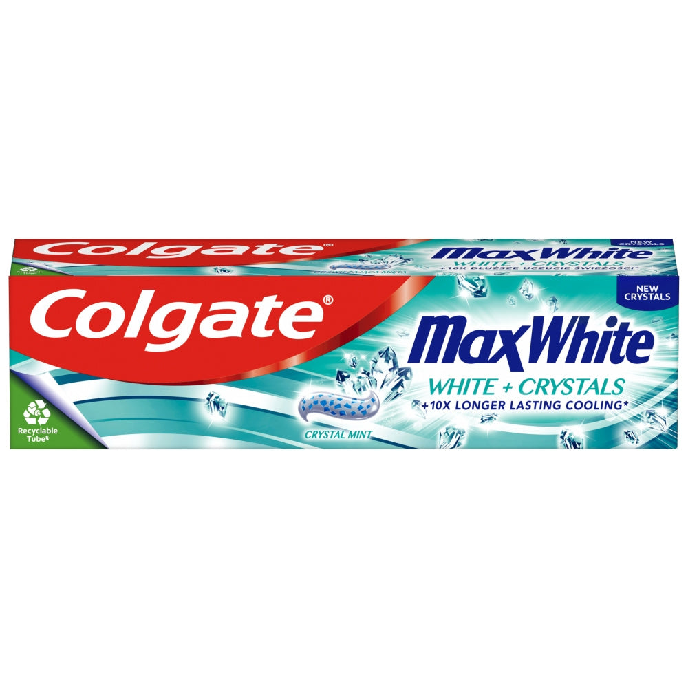 COLGATE Max White Dantų pasta White+Crystals 75ml