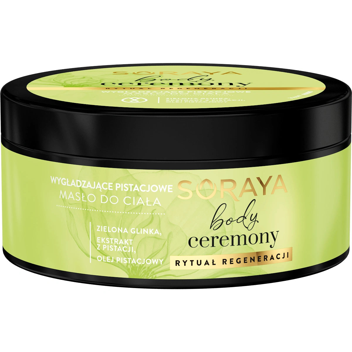 SORAYA Body Ceremony Išlyginamasis pistacijų kūno sviestas 200 ml