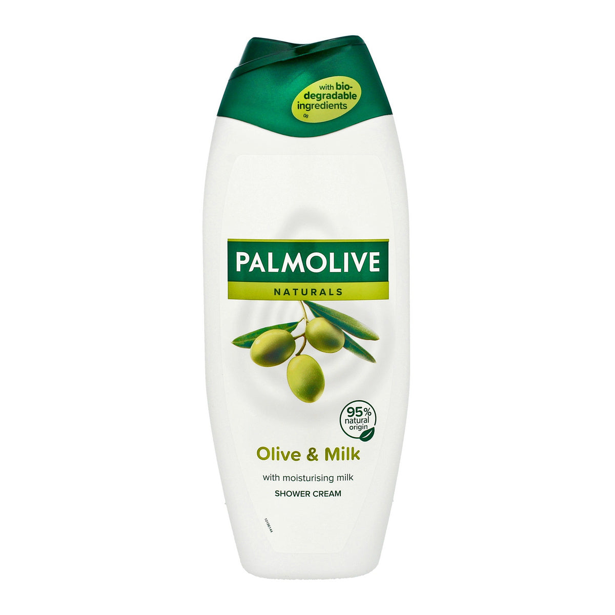 Palmolive Nature Drėkinamasis kreminis dušo gelis su alyvuogėmis ir pienu 500ml