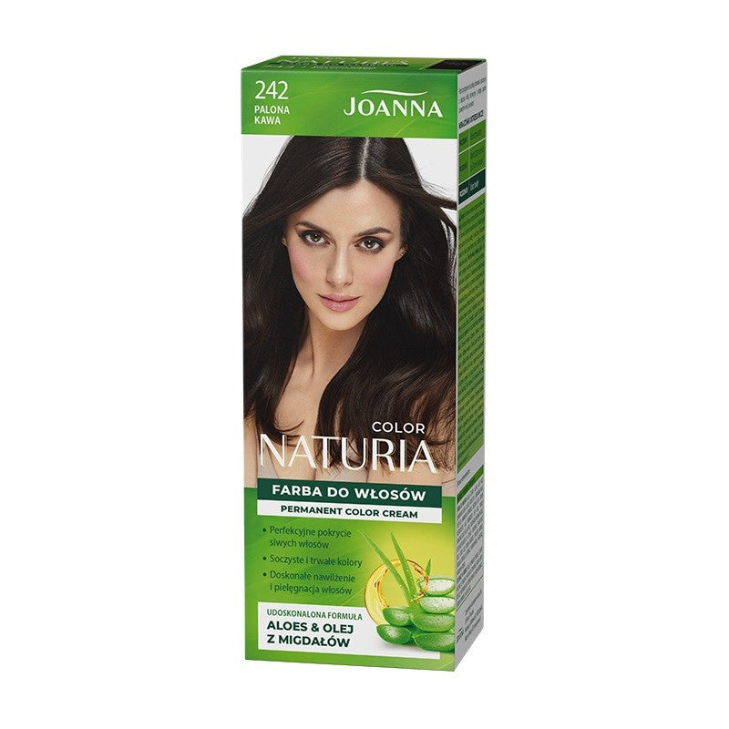 JOANNA Naturia Color Plaukų dažai nr. 242 Skrudinta kava