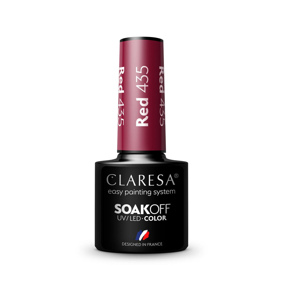 CLARESA Hibridinis lakas Raudonas nr. 435 5g