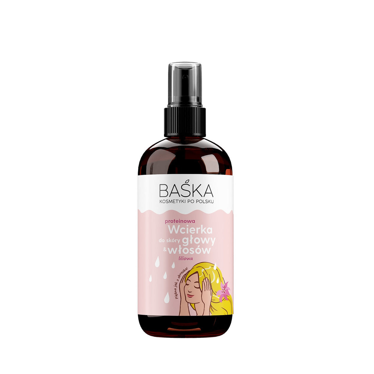 BAŚKA Proteinų plaukų tonikas - alyvinė 100 ml