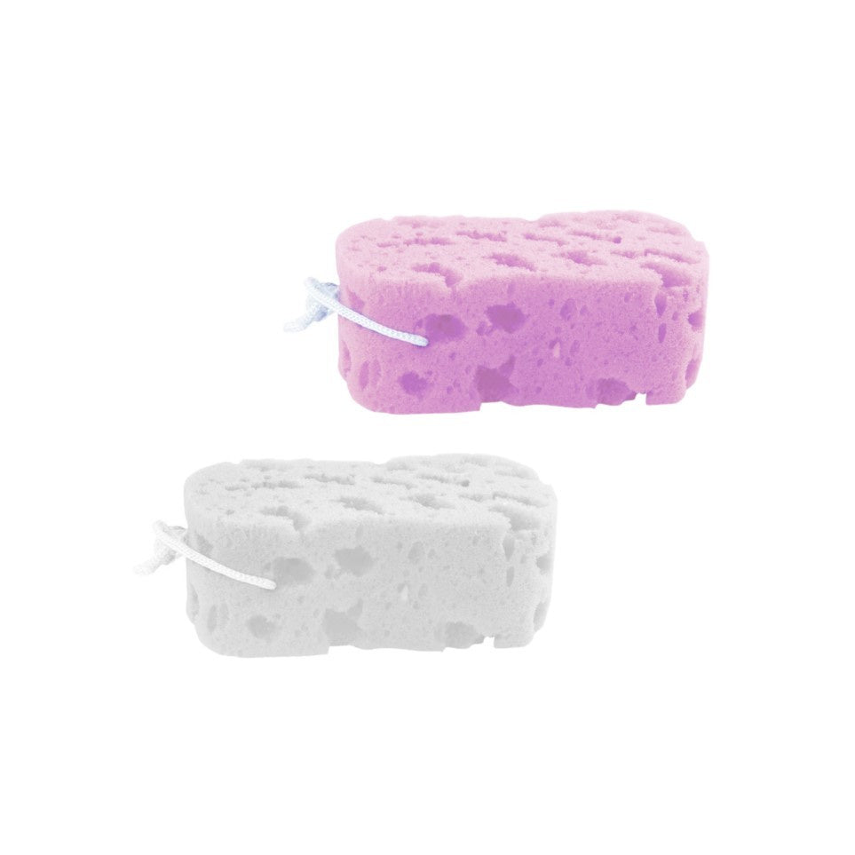 DONEGAL Kempinė voniai su virvele - aštuoniukė (9213) 1 vnt. - mišrios spalvos