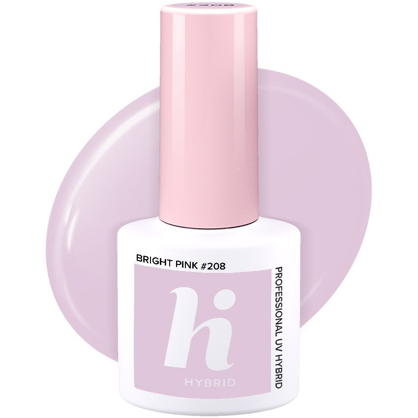 HI HYBRID Hibridinis lakas Unicorn #208 Bright Pink 5ml