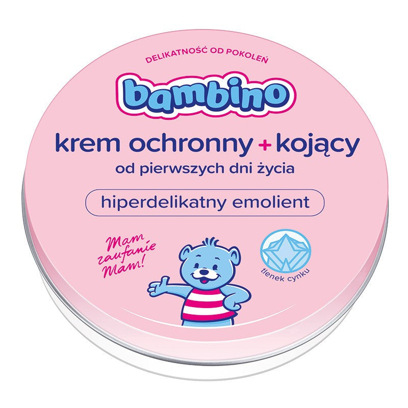 BAMBINO Apsauginis kremas kojoms su cinko oksidu kūdikiams ir vaikams 150 ml