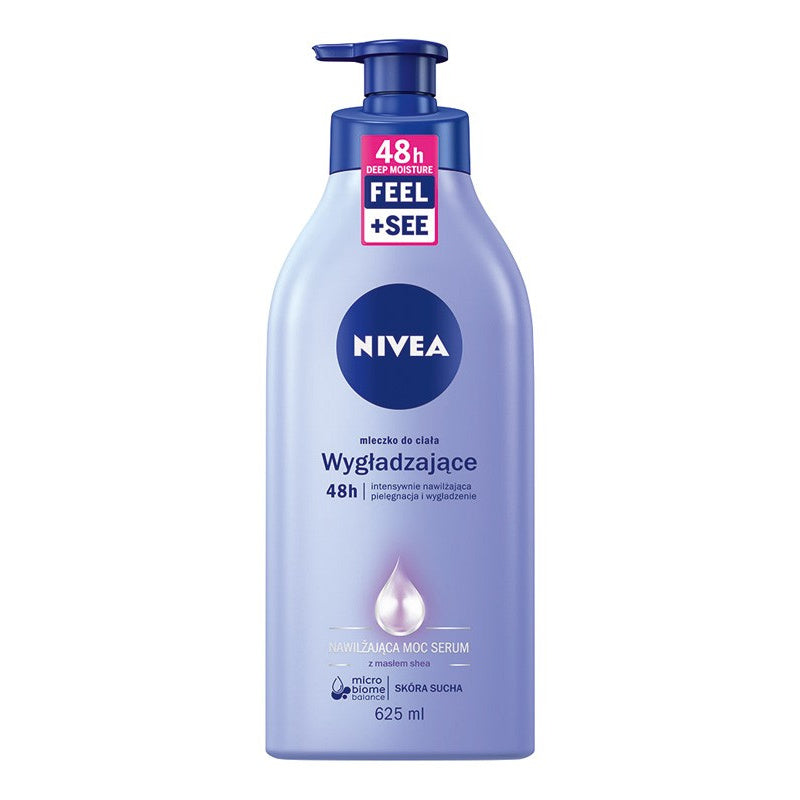 NIVEA Kūno pienelis Glotninantis kūno pienelis su pompa 625 ml