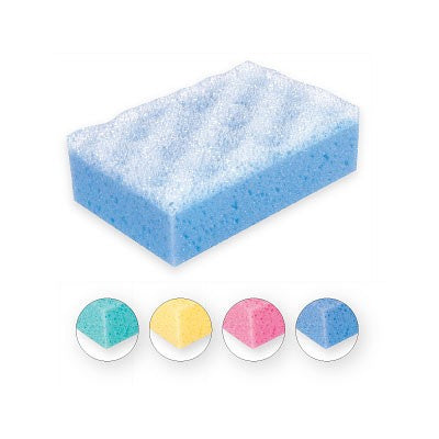 Top Choice vonios kempinė stačiakampė mix 4 spalvų