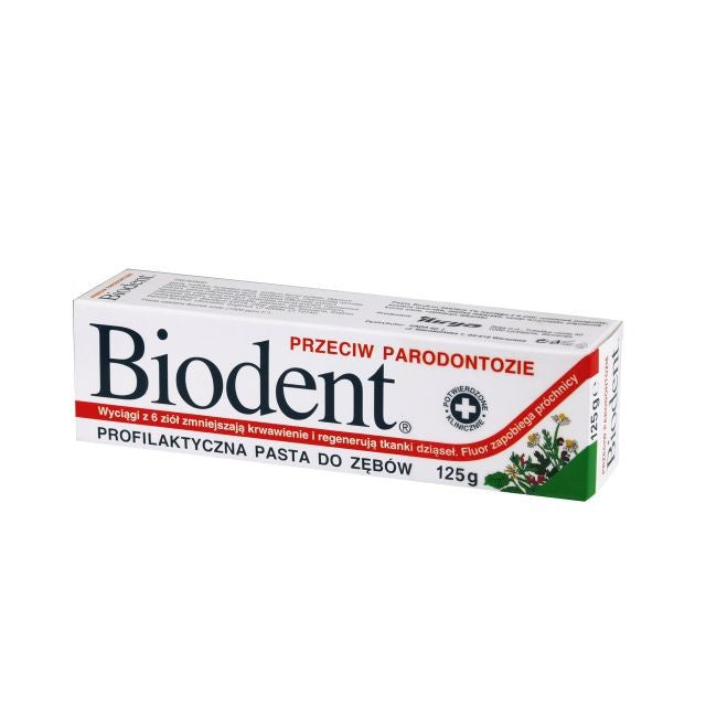 Biodent dantų pasta prieš parodontozę 125g