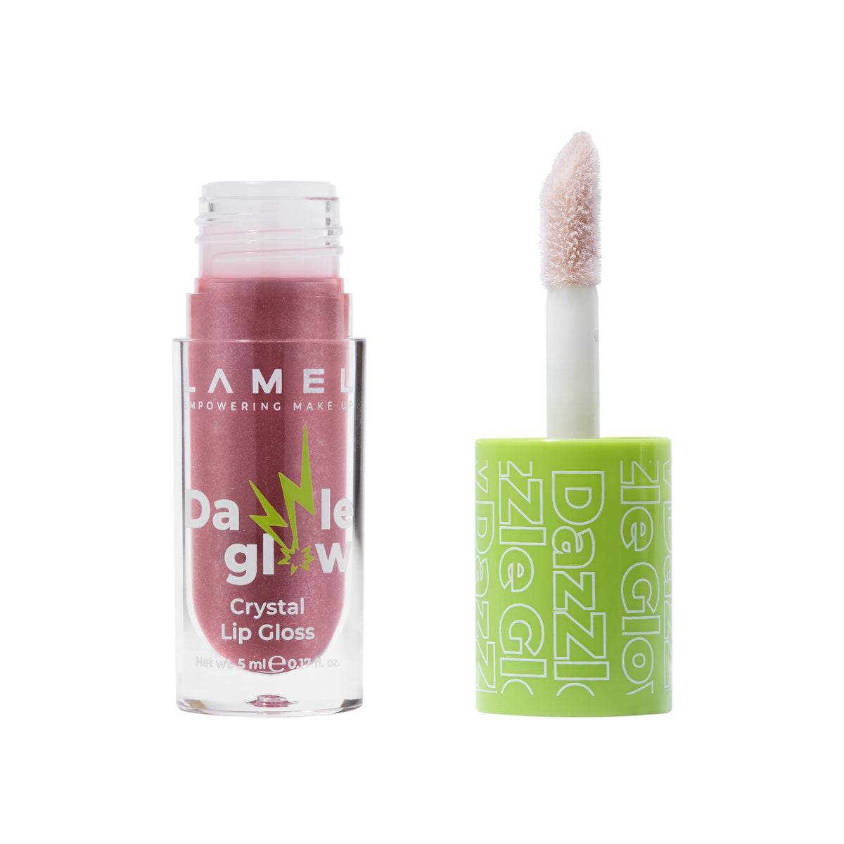 LAMEL Crystal Lip Gloss Lūpų blizgis Dazzle Glow nr 404 5 ml