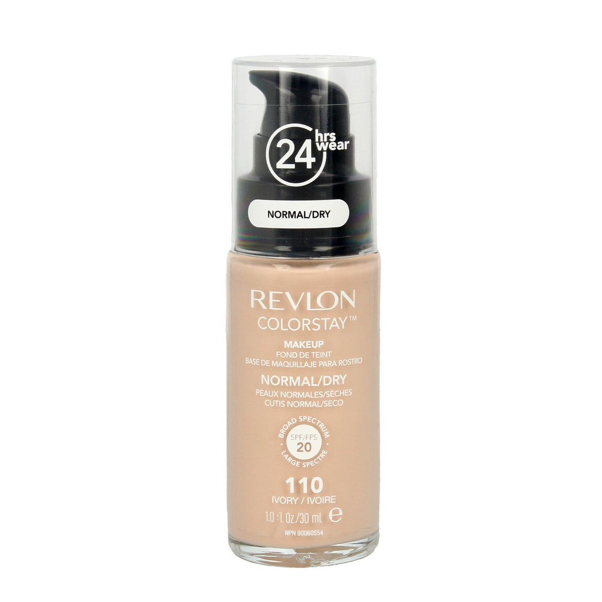 Revlon Colorstay 24H Kremas Nr. 110 Ivory - normaliai ir sausai odai 30ml