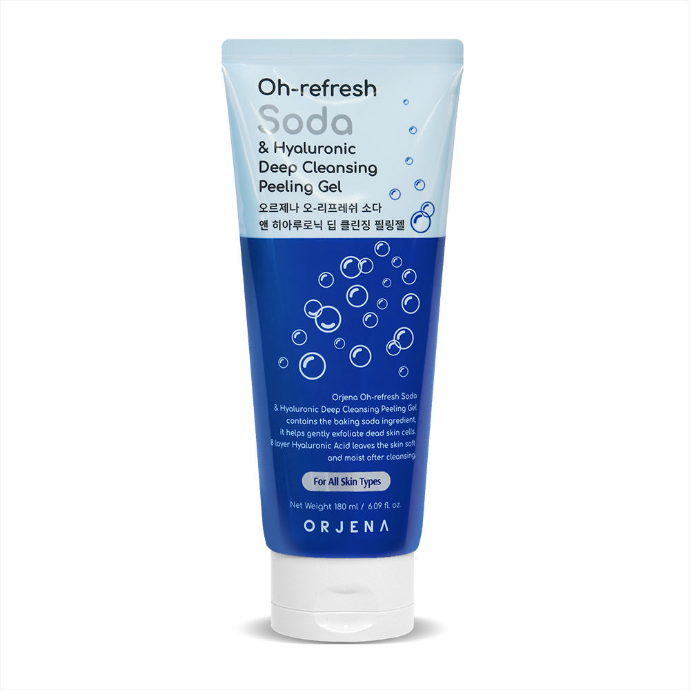 ORJENA Oh-refresh Veido valymo gelis Soda & Hyaluronic 180 ml