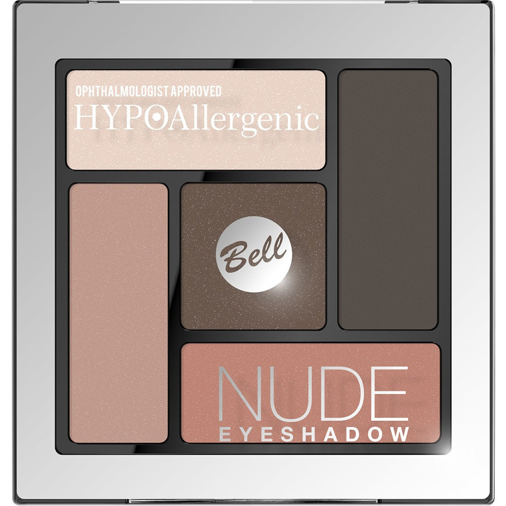 Bell Hypoallergenic Akių šešėliai Nude satino-kreminiai Nr. 03 1 vnt.