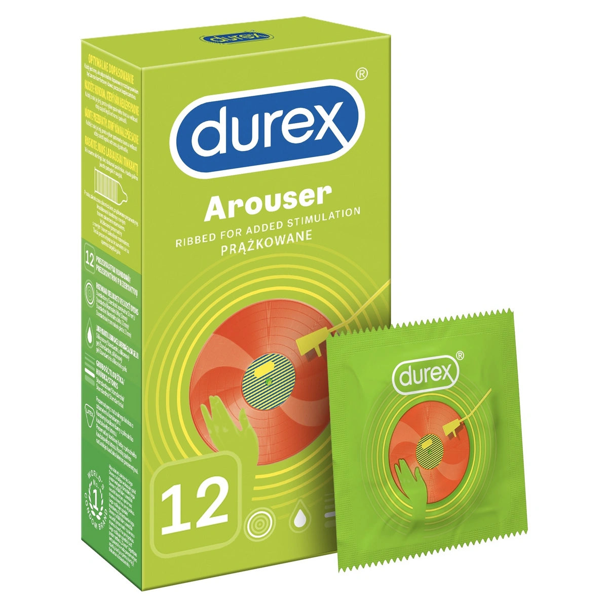 DUREX Arouser prezervatyvai 12 vnt.