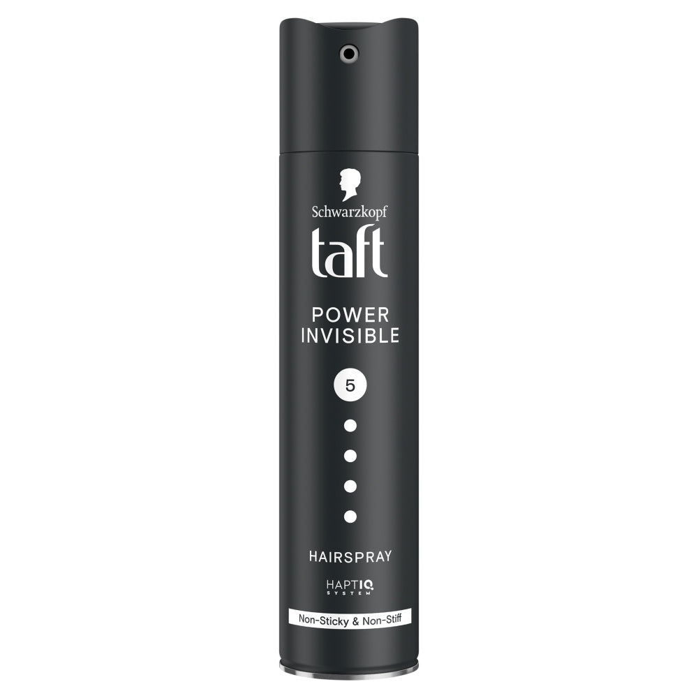 TAFT Power Invisible Plaukų lakas fiksuojantis 5 Ultramoklus 250 ml