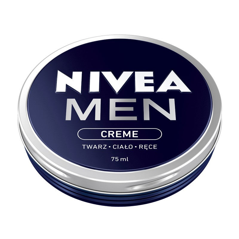 NIVEA MEN Drėkinamasis kremas veidui, kūnui ir rankoms 75 ml