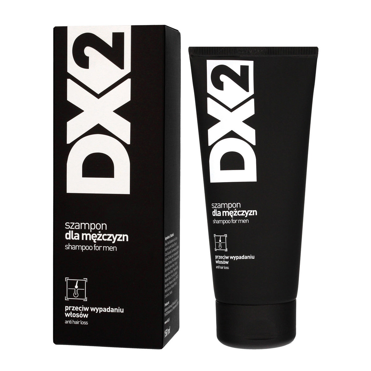 DX2 Šampūnas vyrams nuo plaukų slinkimo 150 ml