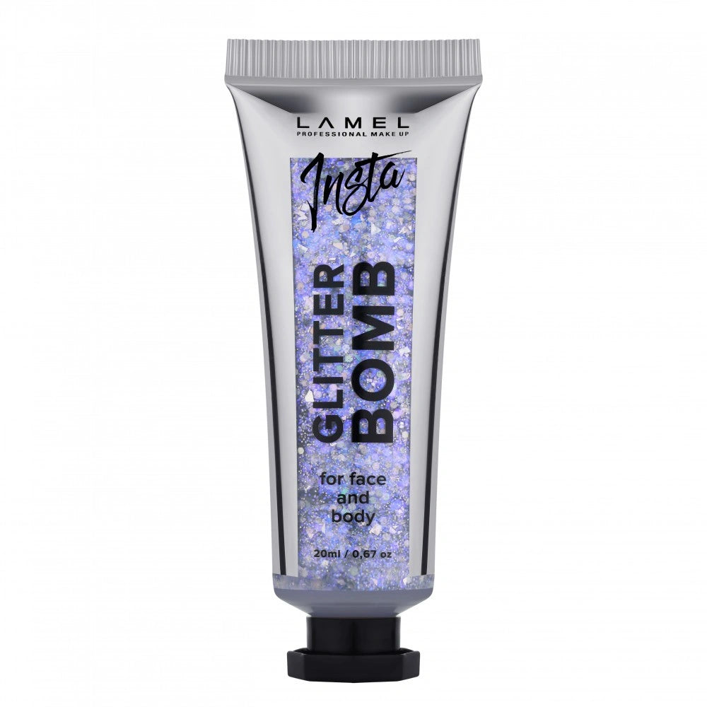 LAMEL Glitter Bomb Blizgučiai veidui ir kūnui nr 401