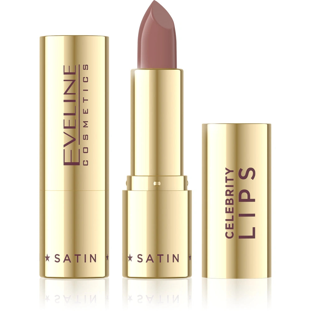 EVELINE Celebrity Lips Kreminė lūpų pomada su matin finish nr 507