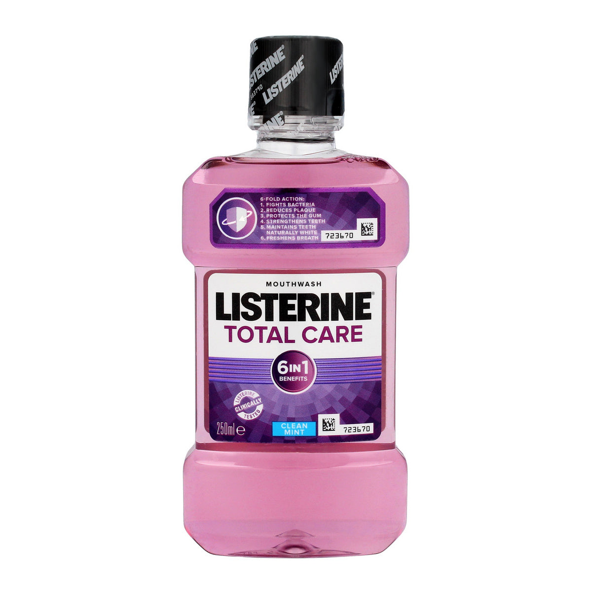 Listerine Total Care Burnos skalavimo skystis 6in1 - Clean Mint 250ml