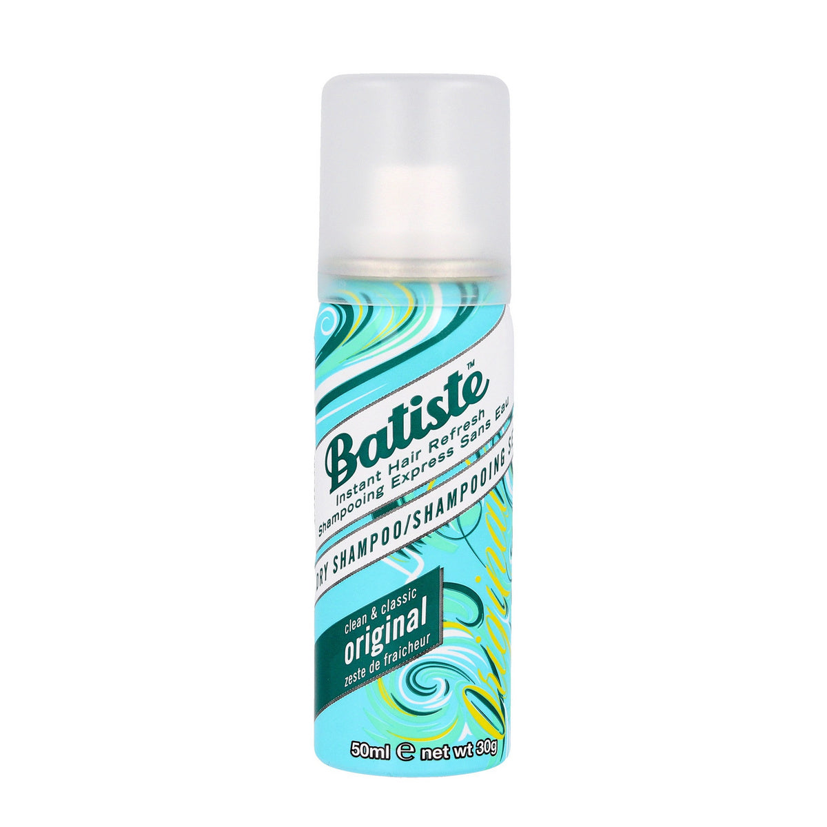 BATISTE Original Sausas šampūnas plaukams mini 50 ml