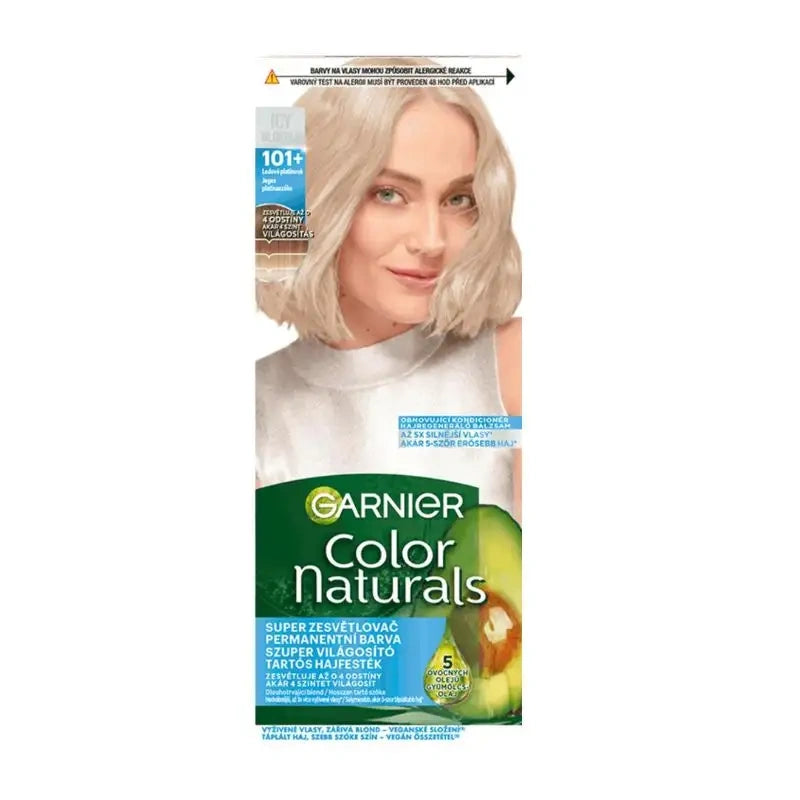GARNIER Color Naturals Creme Plaukų dažai nr. 101+ Ledinis Platininis Blondinas 112 ml