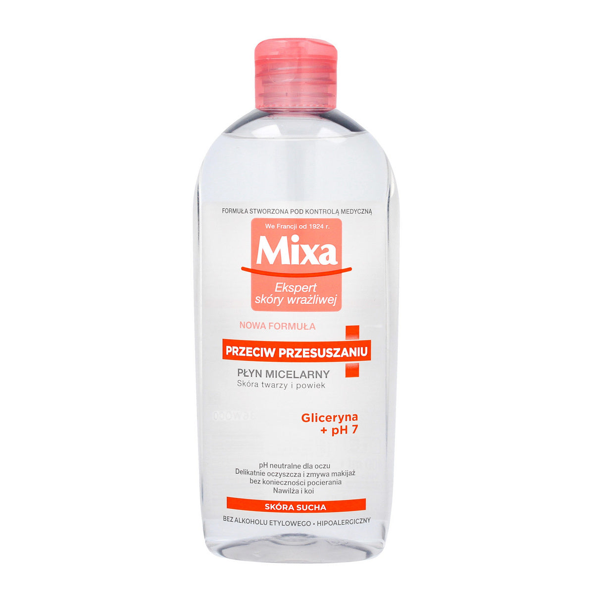 MIXA Micelinis skystis prieš išsausėjimą 400ml