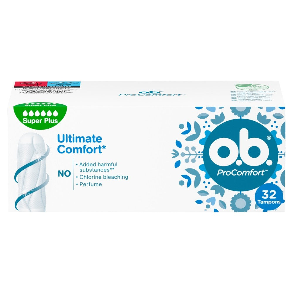 O.B.ProComfort Ultimate Super Plus komfortiniai tamponai 1op.-32vnt