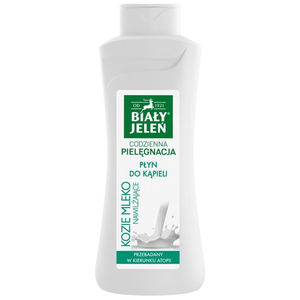 Baltasis Elnias hipoalerginis vonios skystis su ožkos pienu