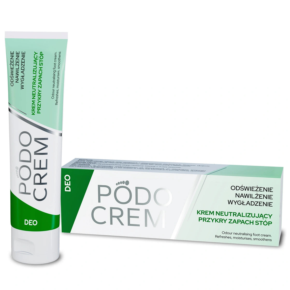 PODOCREM Deo kremas, neutralizuojantis nemalonų pėdų kvapą 30 g