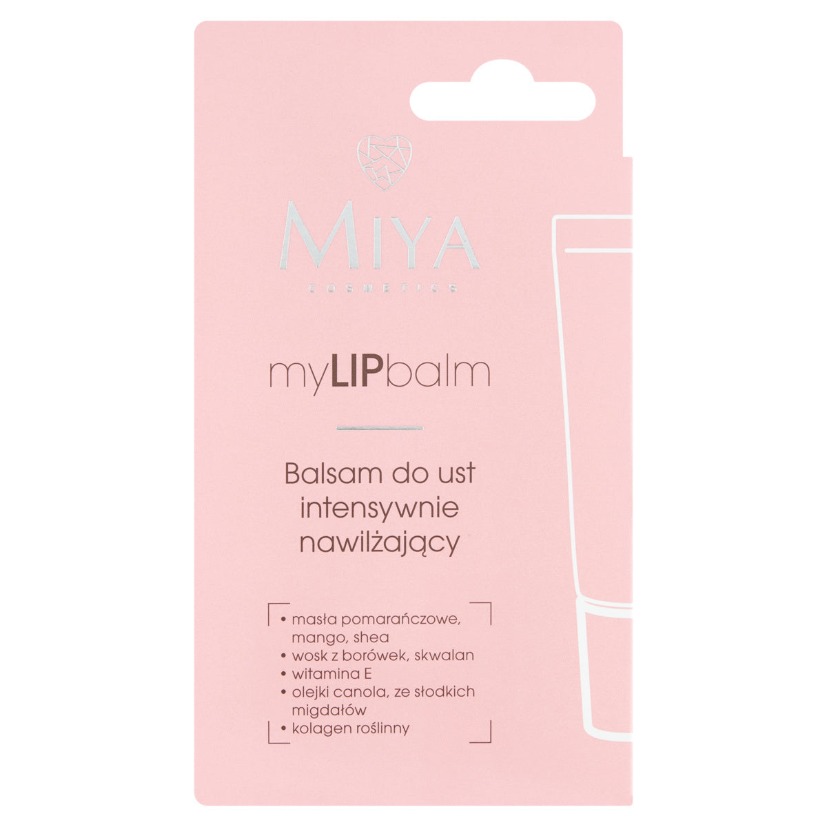 MIYA myLIPbalm Intensyviai drėkinantis lūpų balzamas 15g