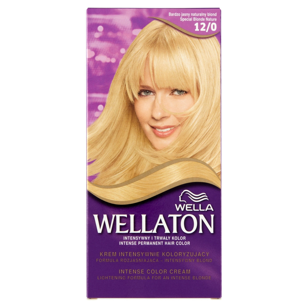 WELLA Wellaton Intensyviai spalvą keičiantis kremas 12/0 - Labai šviesus natūralus blondinas