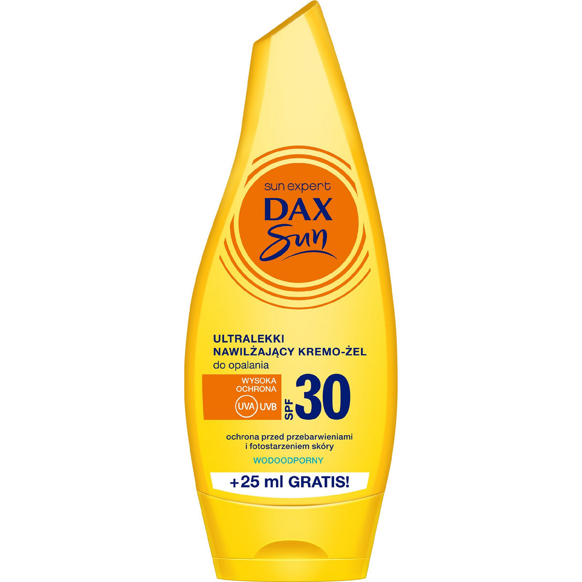 Dax Sun Ultralengvasis drėkinamasis kremo-gelis saulės apsaugai SPF30 175ml