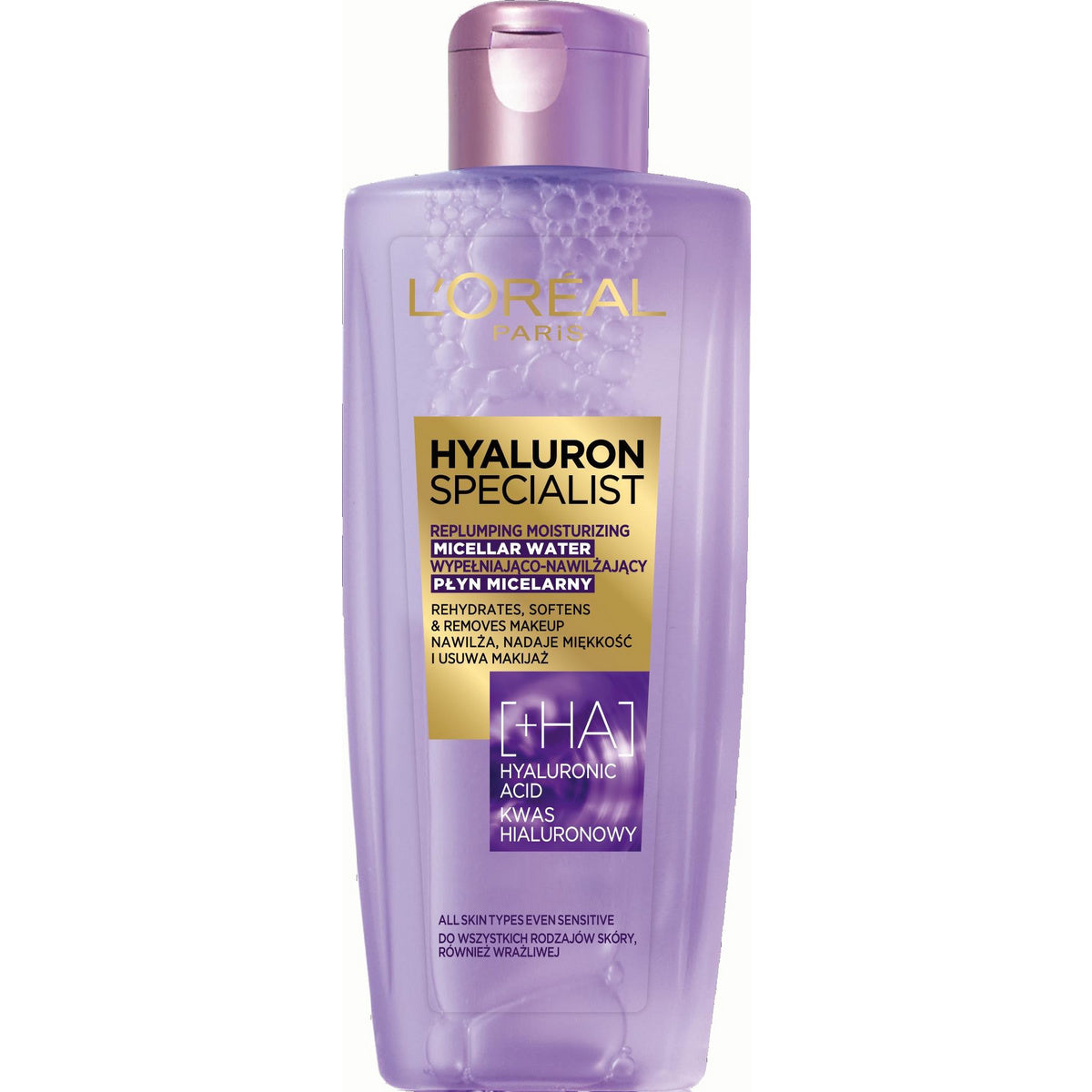 LOREAL Hyaluron Specialist Micelinė valomoji priemonė 200 ml