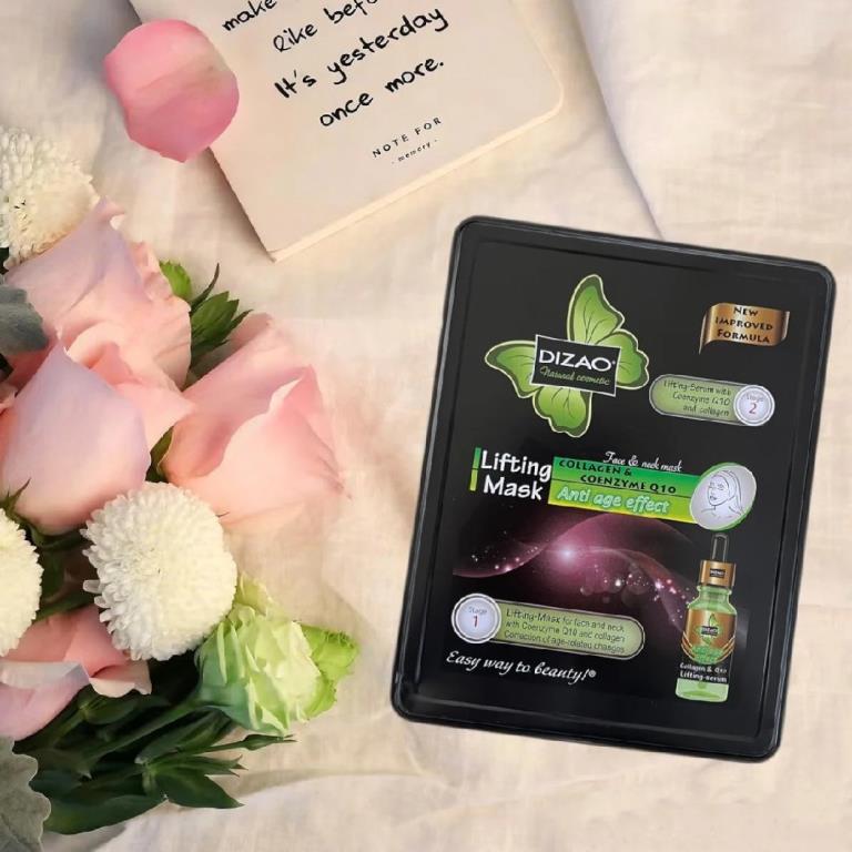 DIZAO Lifting veido kaukė Collagen & coenzyme