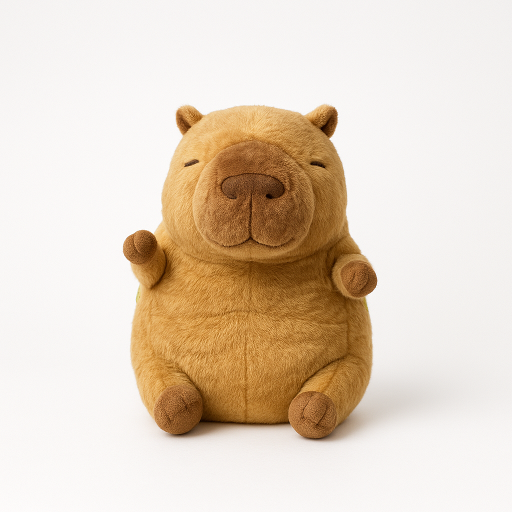 Žavinga kapibara su vėžlio kuprine (30 cm.)