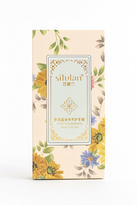 Silulan rankų kremas su natūraliomis drėkinamosiomis medžiagomis