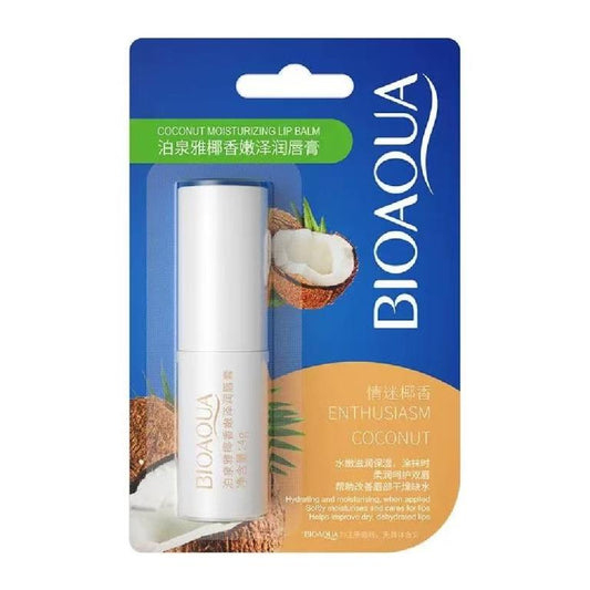 BIOAQUA lūpų balzamas Coconut