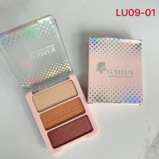 LUXELUX akių šešėlių paletė 3 spalvos LU09-01