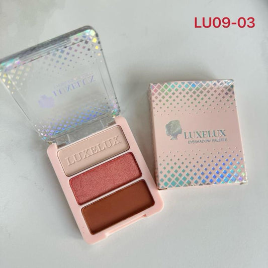 LUXELUX akių šešėlių paletė 3 spalvos LU09-03