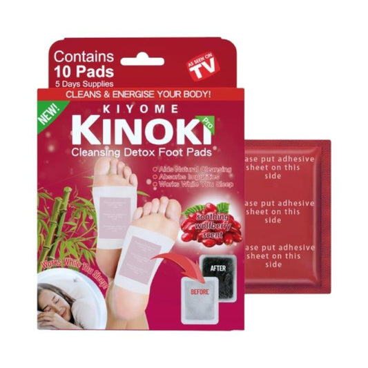 KIYMOE KINOKI soothing detoksikuojantys pleistrai pėdoms Wolfberry