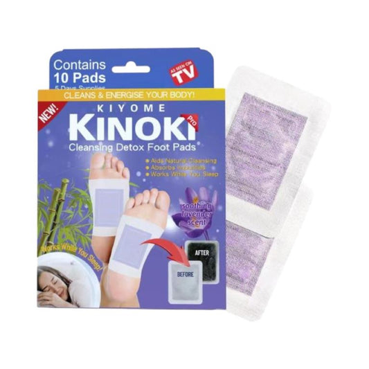 KIYMOE KINOKI soothing detoksikuojantys pleistrai pėdoms Lavender
