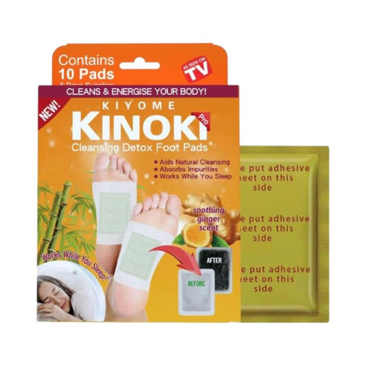 KIYMOE KINOKI soothing detoksikuojantys pleistrai pėdoms Ginger
