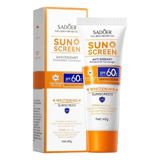 SADOER apsauga nuo saulės SPF60