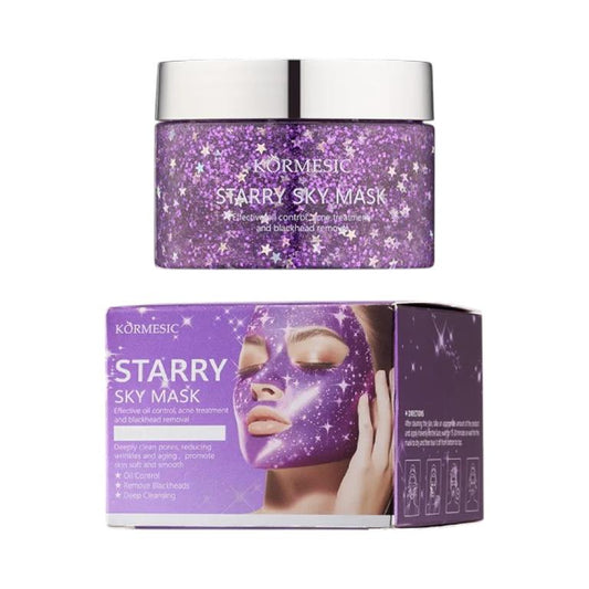 Violetinė nulupama veido kaukė "Starry Sky" (120 g.)
