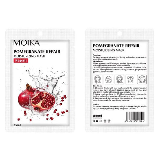 MOIKA veido kaukė Pomegranate