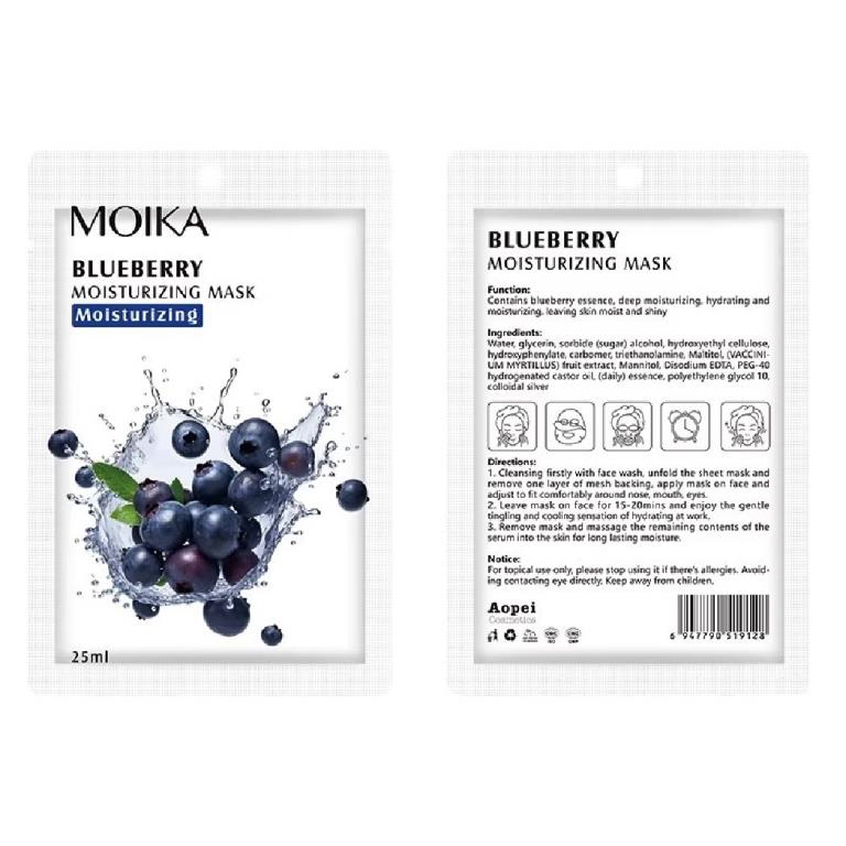 MOIKA veido kaukė Blueberry