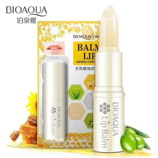 BIOAQUA lūpų balzamas Honey