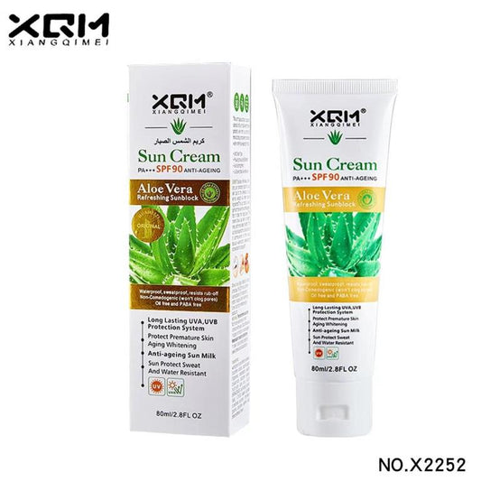 XQM apsauga nuo saulės SPF90 Aloe Vera