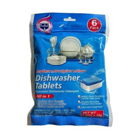 Indaplovių tabletės 6 vnt. x 20 g.