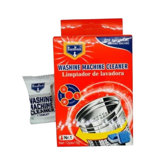 Skalbimo mašinos valymo tabletės 12 vnt. x 15 g.